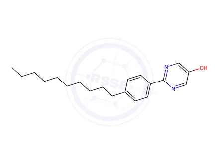 Chemical structure of 2-(4-Decylphenyl)-5-hydroxypyrimidine