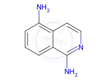 Chemical structure of Isoquinoline-1,5-diamine