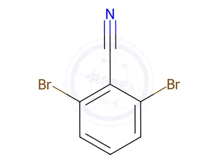 Chemical structure of 2,6-Dibromobenzonitrile