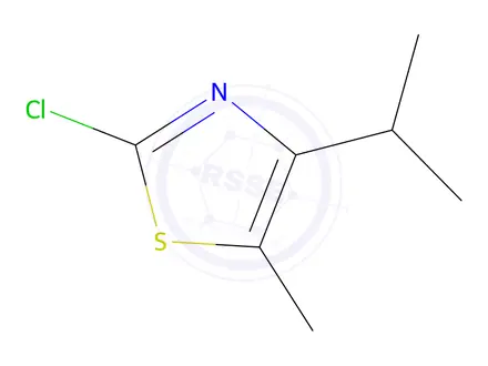 Chemical structure of 2-Chloro-4-isopropyl-5-methylthiazole