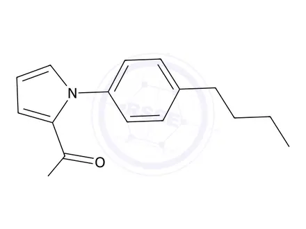 Chemical structure of 1-(4-Butylphenyl)-1H-pyrrole-2-carboxylic acid
