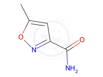 Chemical structure of 5-Methylisoxazole-3-Carboxamide
