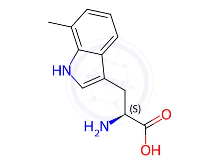 Chemical structure of Tryptophan Impurity 187