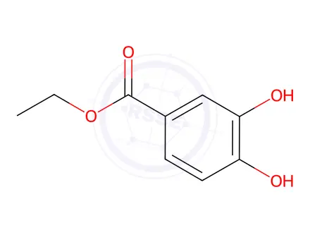Chemical structure of Ethyl 3,4-dihydroxybenzoate