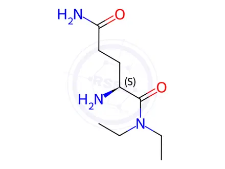 Chemical structure of L-Glutamine Diethylamide