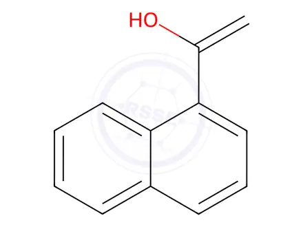 Chemical structure of 1-Naphthalenemethanol, alpha-methylene-(9CI)