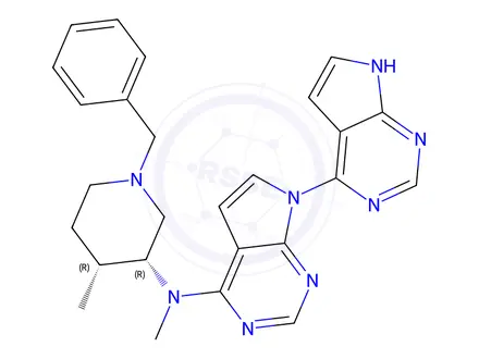 Chemical structure of Tofacitinib Impurity 92
