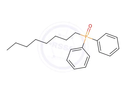 Chemical structure of Octyldiphenylphosphine oxide