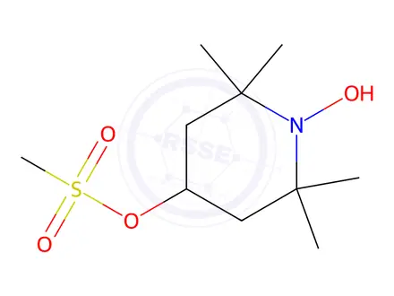Chemical structure of 2,2,6,6-TETRAMETHYL-4-(METHYLSULFONYLOXY)-1-PIPERIDINOOXY