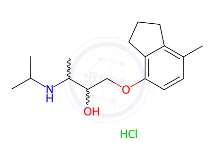 Chemical structure of ICI 118551 Hydrochloride
