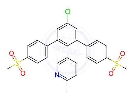 Chemical structure of Etoricoxib Impurity 186