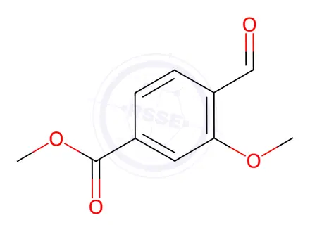 Chemical structure of Methyl 4-Formyl-3-Methoxybenzoate