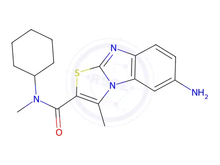 Chemical structure of YM 298198