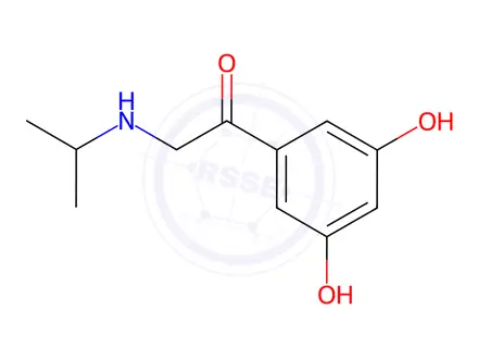 Chemical structure of Orciprenaline Impurity 2 Monomer (Orciprenaline EP Impurity B Monomer