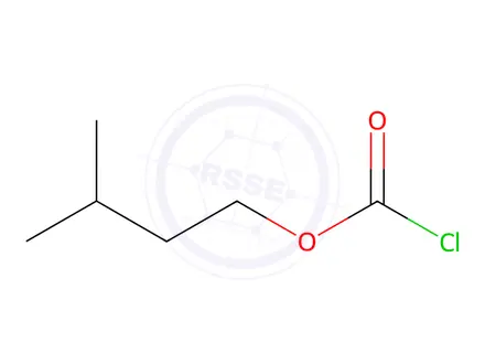 Chemical structure of 3-Methylbutyl Chloroformate