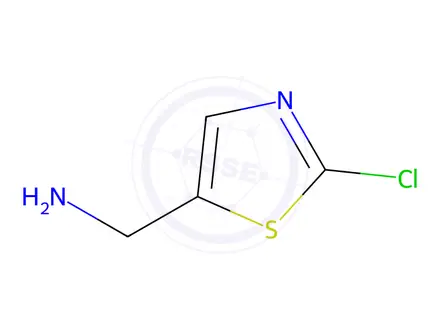 Chemical structure of 2-Chloro-5-aminomethylthiazole