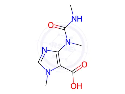 Chemical structure of Caffeidine Acid