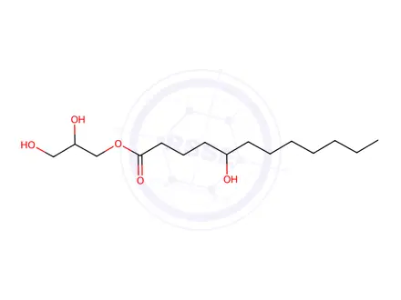 Chemical structure of Glycerol 5-Hydroxydodecanoate