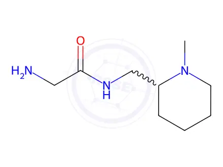Chemical structure of 2-Amino-N-((1-methylpiperidin-2-yl)methyl)acetamide