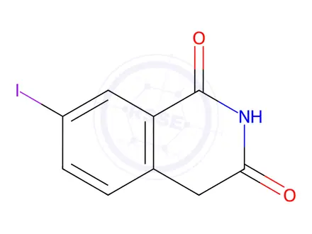 Chemical structure of 7-Iodoisoquinoline-1,3(2H,4H)-dione