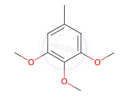 Chemical structure of 3,4,5-Trimethoxytoluene