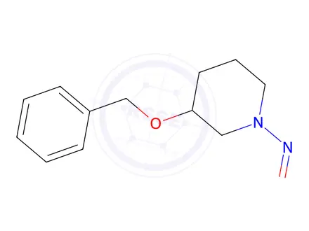 Chemical structure of N-Nitroso-3-(benzyloxy)piperidine