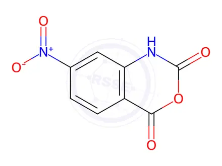 Chemical structure of 4-Nitroisatoic Anhydride