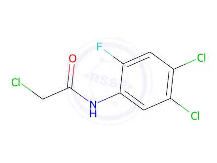 Chemical structure of 2'-Fluoro-2,4',5'-trichloroacetanilide