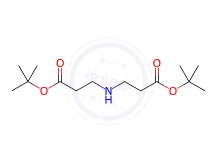 Chemical structure of N-bis(tert-Butylpropionate)amine