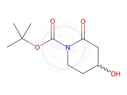 Chemical structure of Tert-Butyl 4-hydroxy-2-oxopiperidine-1-carboxylate