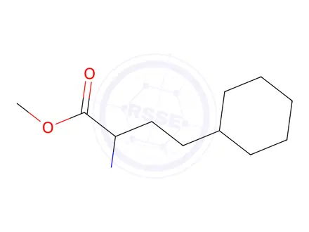 Chemical structure of methyl 2-amino-4-cyclohexyl-butanoate