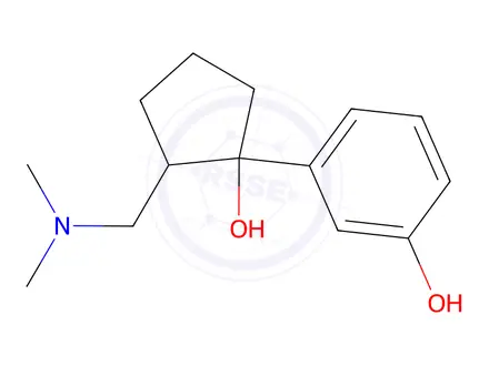 Chemical structure of 3-(2-((Dimethylamino)methyl)-1-hydroxycyclopentyl)phenol
