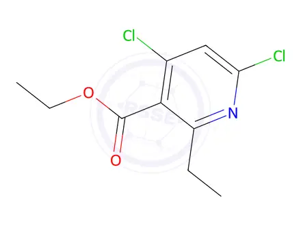 Chemical structure of Ethyl 4,6-dichloro-2-ethylnicotinate