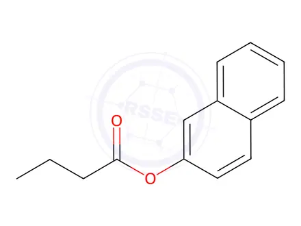 Chemical structure of 2-Naphthyl Butyrate