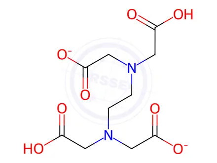 Chemical structure of Ethylenediaminetetraacetic Acid Dilithium Salt