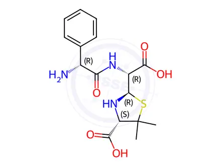 Chemical structure of Ampicillin Impurity 102