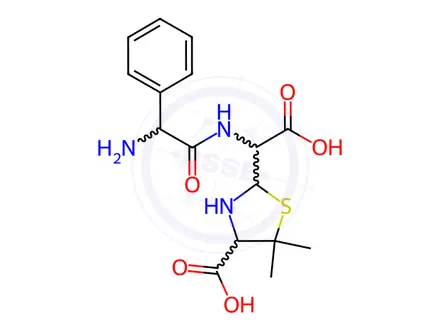 Chemical structure of Ampicillinoic Acid