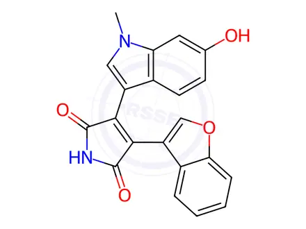 Chemical structure of Elraglusib Impurity 19
