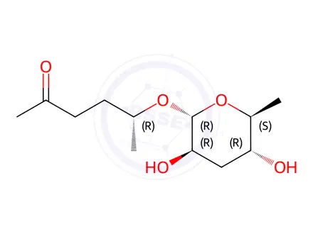 Chemical structure of Ascaroside C6