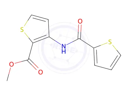 Chemical structure of Methyl 3-(thiophene-2-carboxamido)thiophene-2-carboxylate