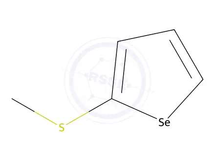 Chemical structure of 2-(Methylthio)selenophene
