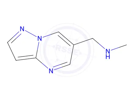 Chemical structure of n-Methyl-1-(pyrazolo[1,5-a]pyrimidin-6-yl)methanamine