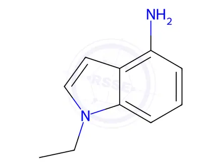 Chemical structure of 1-Ethyl-1H-indol-4-amine