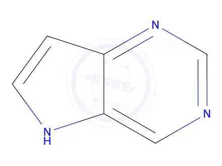 Chemical structure of 5H-Pyrrolo[3,2-d]pyrimidine