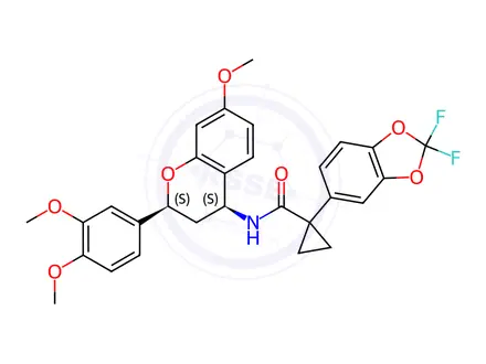 Chemical structure of Galicaftor Impurity 88