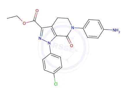 Chemical structure of Apixaban Impurity 329