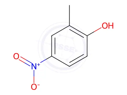 Chemical structure of 2-Methyl-4-nitrophenol