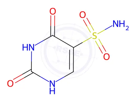 Chemical structure of Uracil Impurity 162