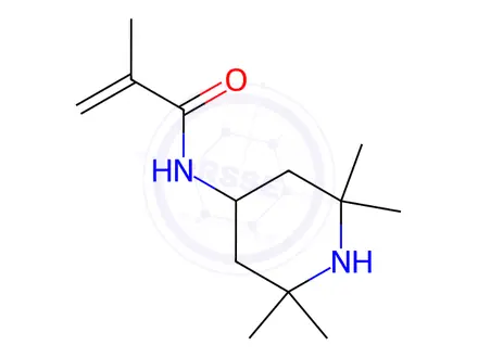 Chemical structure of 4-Methacrylamido-2,2,6,6-tetramethylpiperidine