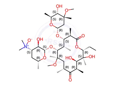 Chemical structure of Clarithromycin EP Impurity Q